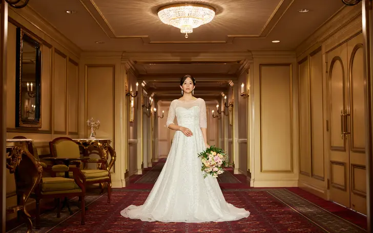 ヨーロピアンクラシック調に統一された館内。特別な1日を演出します。