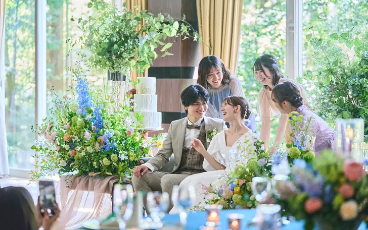 美味しい料理でまた味わいたいとゲストの記憶にも残る上質なおもてなしで大切な一日に彩りを