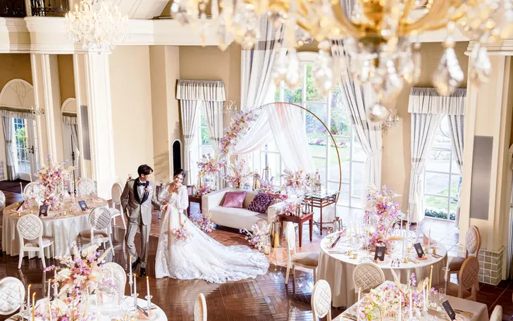 選べる3会場＆専用ガーデンを貸切に、プライベート空間でゲストとパーティーを分に楽しんで