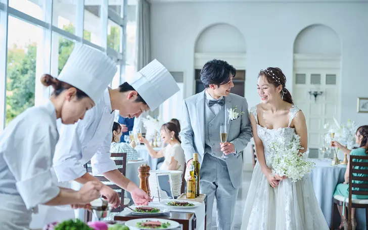 会場がバリアフフリーで小さなお子様から、年配のゲストまで皆が安心して過ごせる