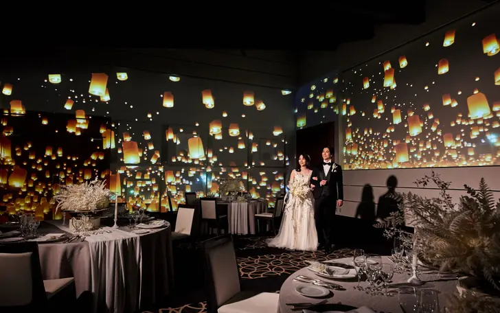 270度シアターのプロジェクションマッピングは迫力の映像でゲストの目をくぎづけに！【THE WING】