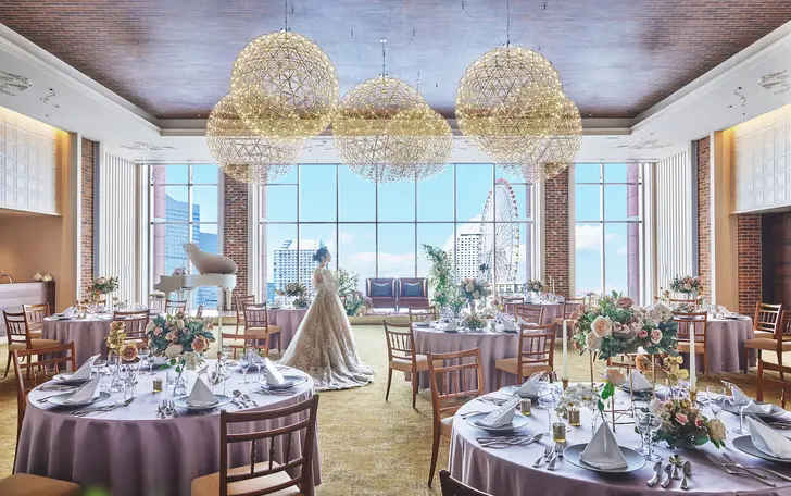 選べる6つのパーティ会場は、全室が贅沢なオーシャンビュー&オープンキッチン付き