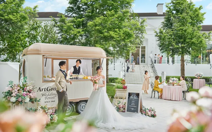 東北初！『キッチントレーラー』から色とりどりのウェルカムアイテムを振る舞って華やかで楽しいパーティタイム♪