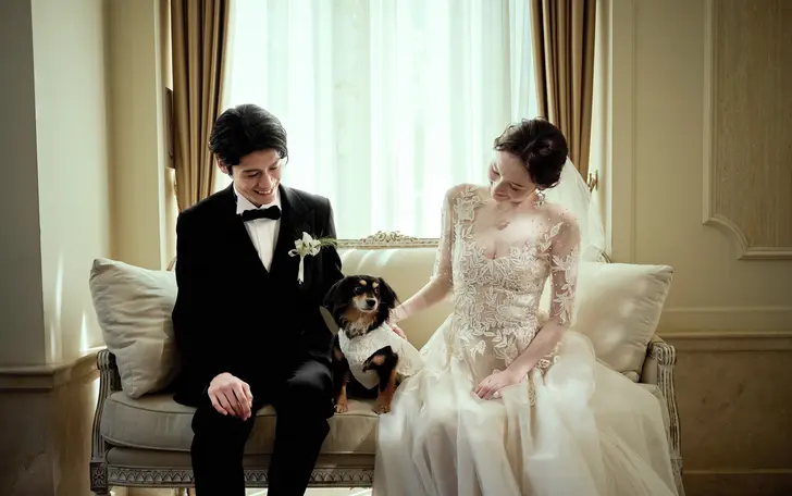 ［ペットOK］挙式会場だけでなく、控室・パーティ会場まで大切な家族であるペットと一緒にお過ごしいただけます