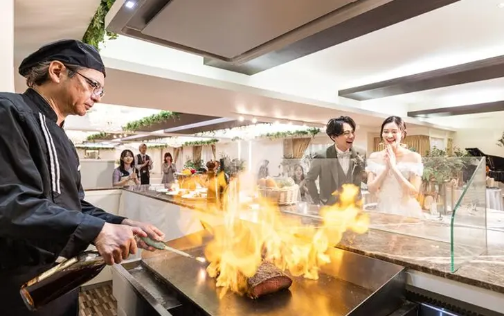 ゲスト一人ひとりに配慮した種類豊富なメニューからお選びいただけます。試食フェアでぜひ体験を！
