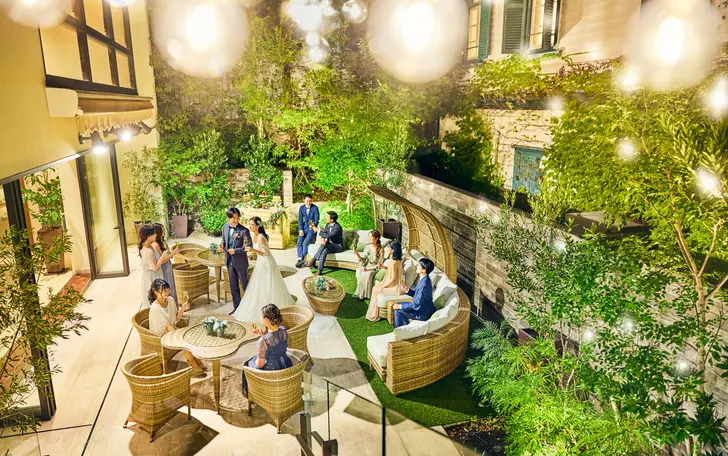 貸切だからこそコーディネートも自由自在◎
おふたりの「すき」をたくさん詰め込んだオリジナルウェディングを