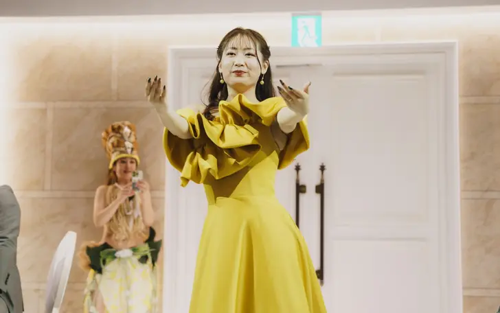 バンケットの床はタイルなのでセグウェイの入場はもちろん、ダンスなどの余興も可能です！