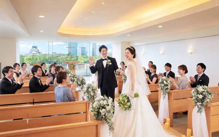 チャペル式や人前式、館内神殿や神社での神前式まで、ふたりの”やりたい”が叶います！