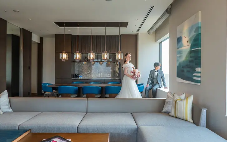 2泊3日スイートルームにご宿泊！ヒルトン広島の“滞在型ウエディング”