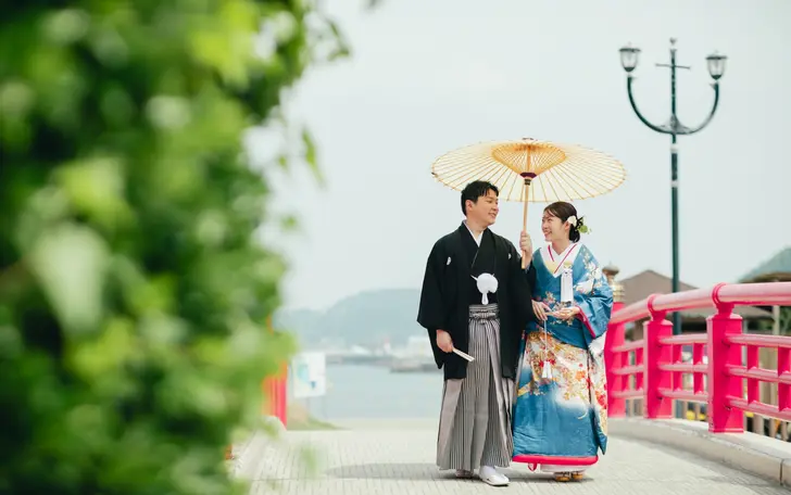 境内には撮影スポットがたくさんあり　当日もお写真をたくさん残せます