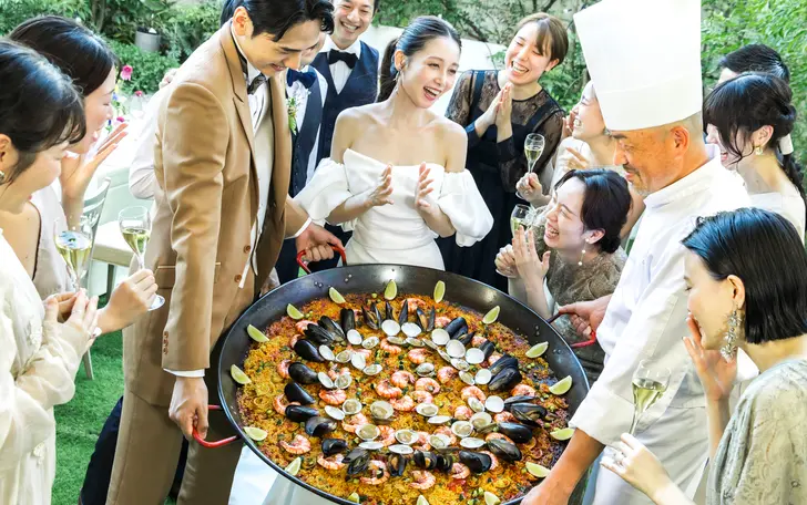 自由な発想でふたりのオリジナリティを表現！こんな結婚式ははじめて！とゲスト満足度も高い◎
