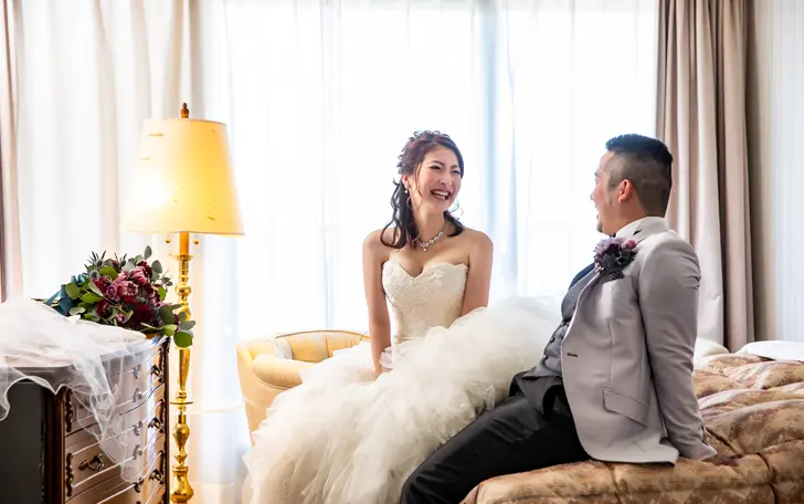 【ステイウエディング】は、一日では終わらない結婚式のカタチ。挙式の感動も、写真に残る瞬間も全てが宝物になります。