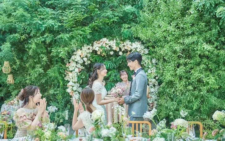 ガーデンでは様々な演出が叶う