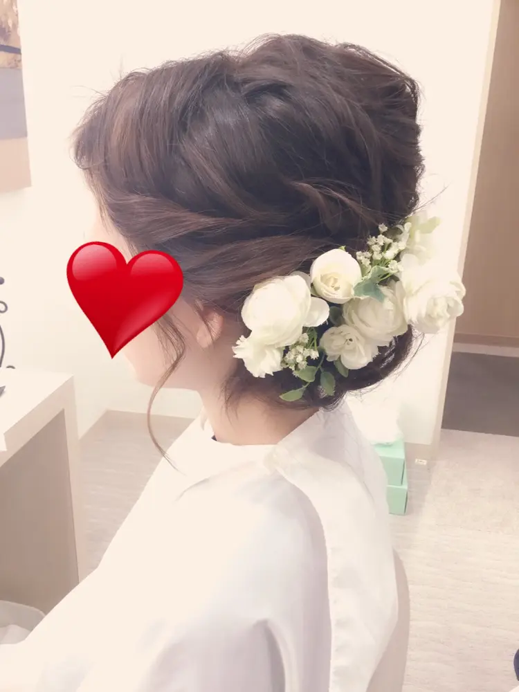 ヘアメイクについて えいこneoさん 花嫁ヘアの相談 みんなのウェディング