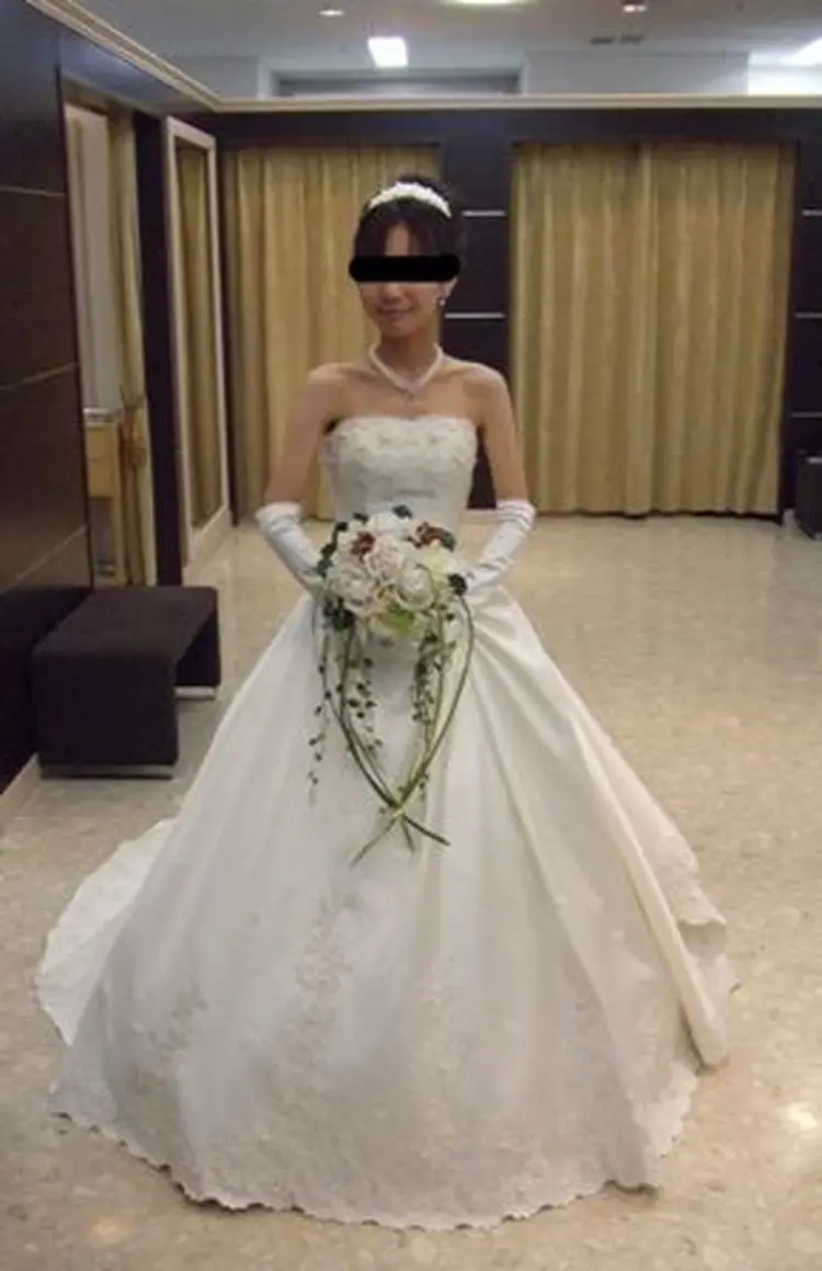 ウェディングドレス＊Aライン 個性 褒められ