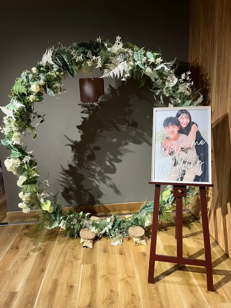 また結婚式を挙げるとしてもこの会場を選びます！