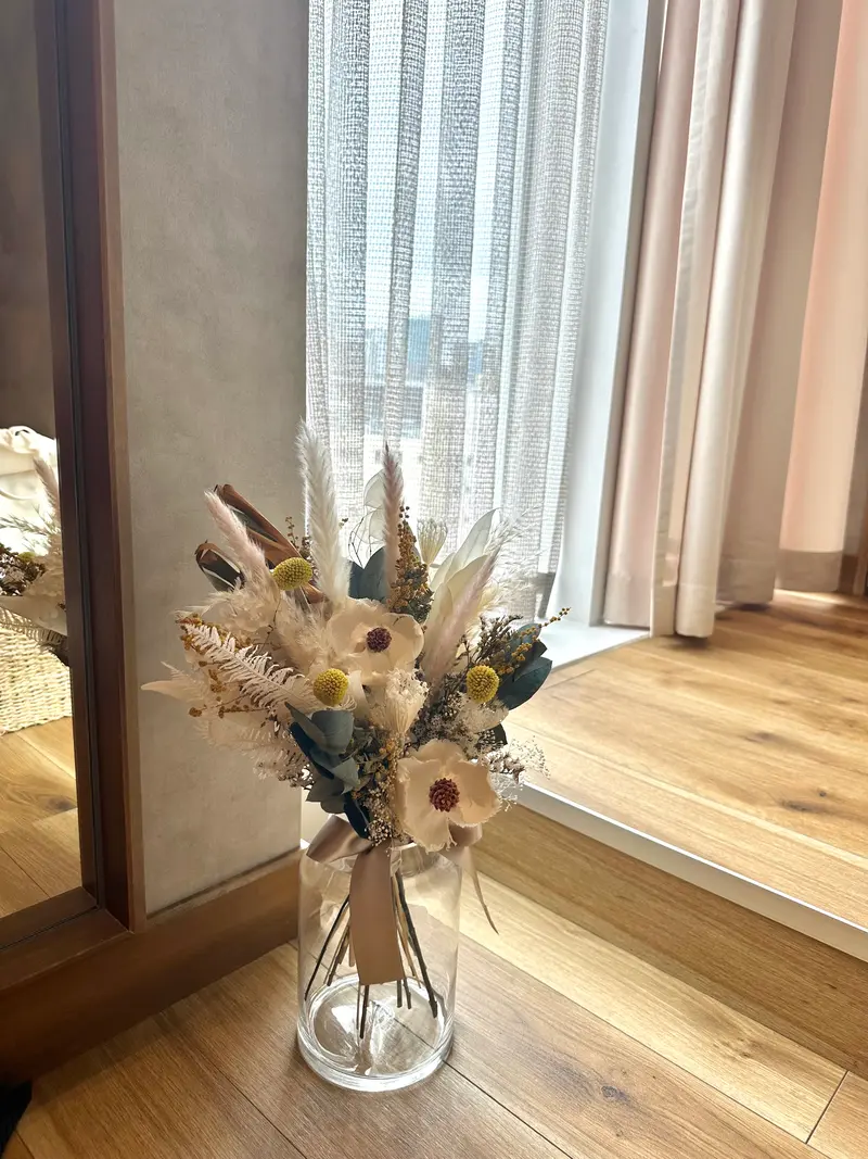 自分たちらしい結婚式ができました