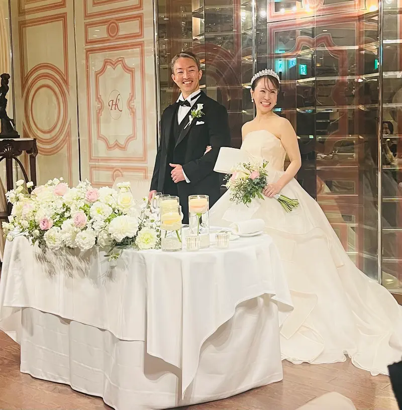 テーマ通りの結婚式ができた
