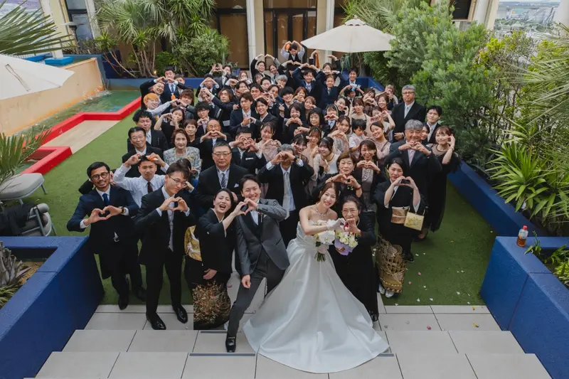どの瞬間も最高な笑顔あふれる結婚式