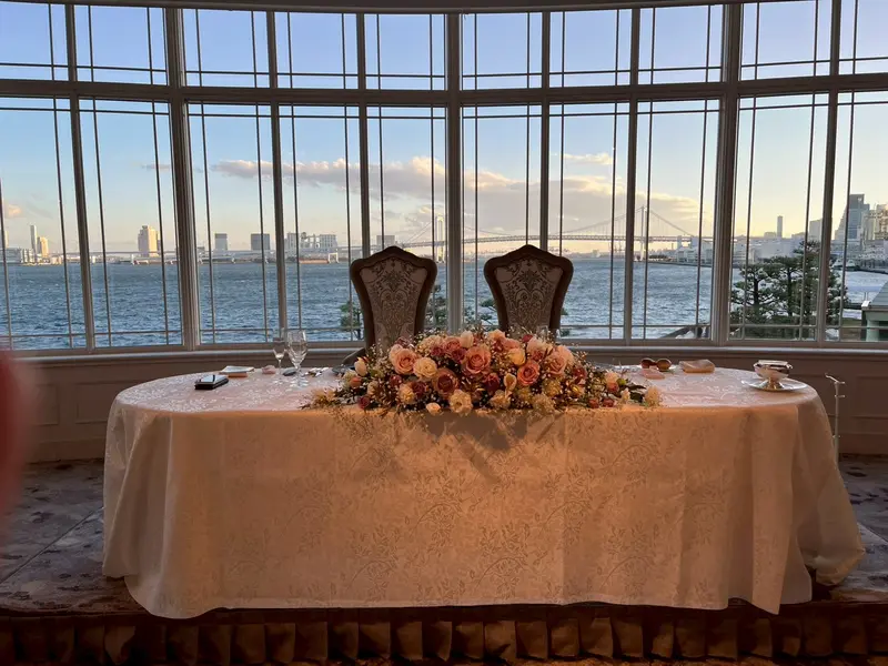 ホテルインターコンチネンタル東京ベイでホテル婚！