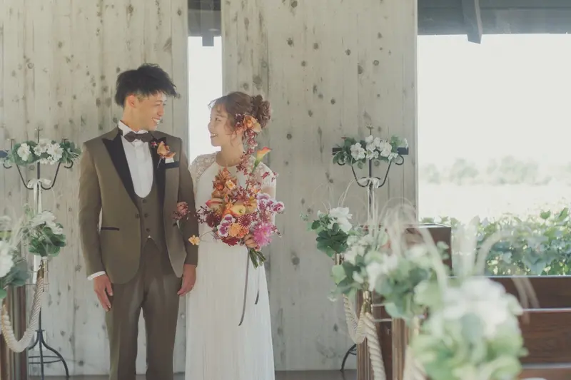 温かい結婚式
