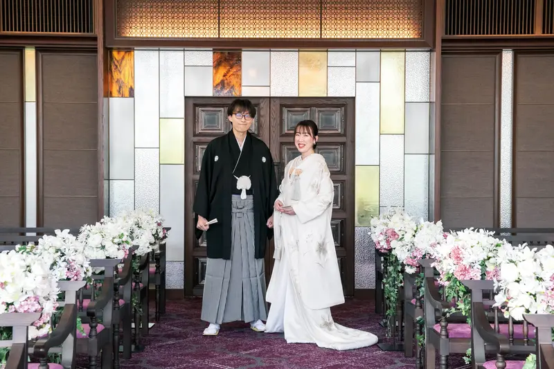和と洋の雰囲気を取り入れたカジュアルな結婚式