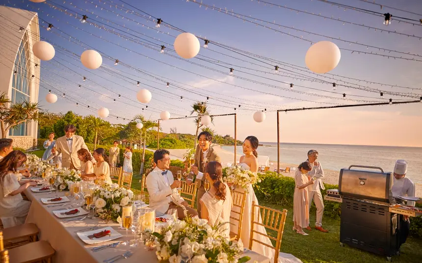 ザ・ヨミタンリゾート アクアグレイス/ ワタベウェディング グループで