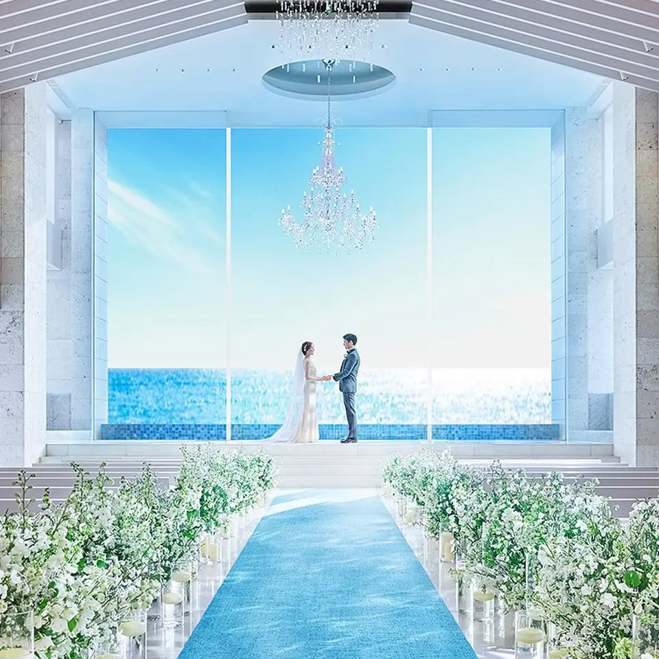 結婚式用ドレス2ジーザスディアマンテ グレイスヒル・オーシャンテラス/ ディアーズブレイン グループで結婚