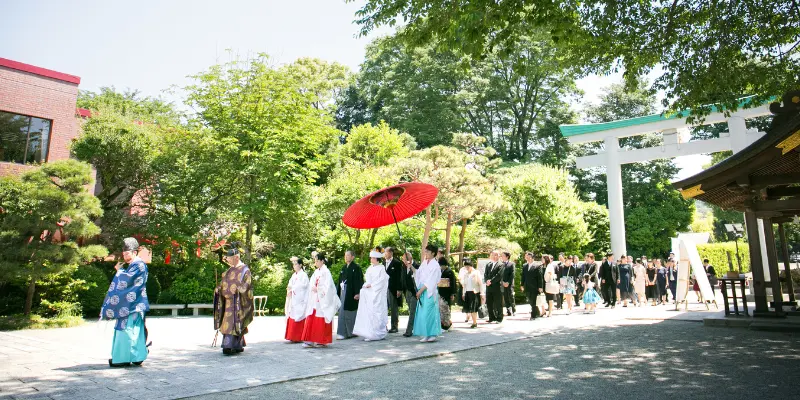 【縁結びの聖地】出雲大社相模分祠／関東のいずもさんで叶える名水と杜に囲まれた本物の神前式