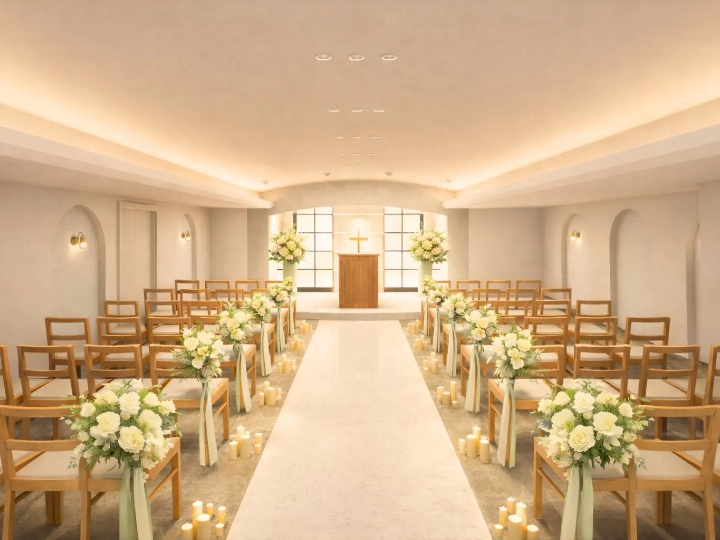 厳選された内容だけを盛り込んだ【期間限定チャペルリニューアル記念プラン】￥88,000（税込）登場！