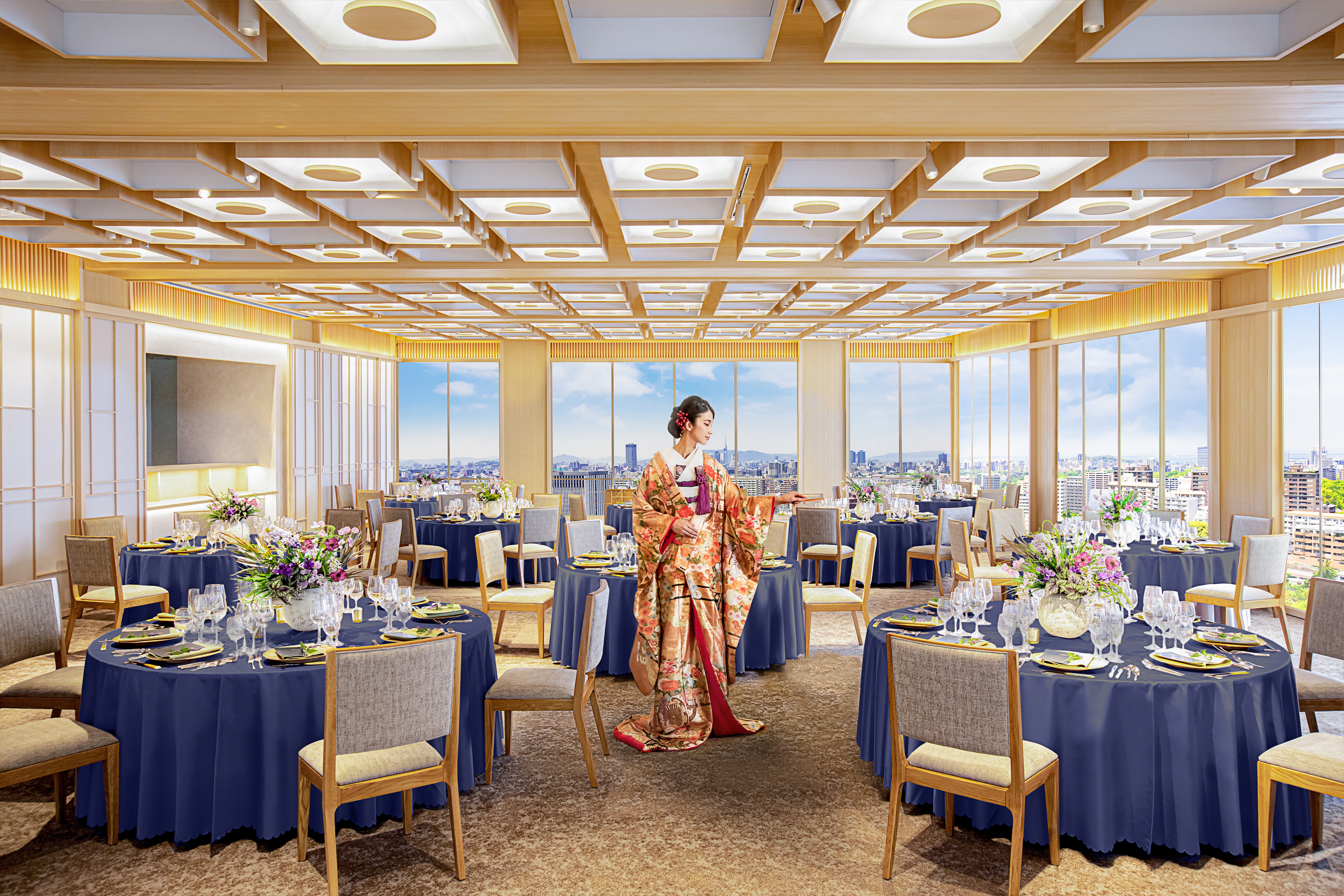 【天神駅1分】2024年3月グランドオープン◆美食と貸切で叶う日本の美しい結婚式