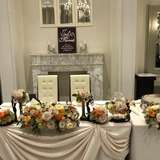 メインテーブルの装飾も豪華でした