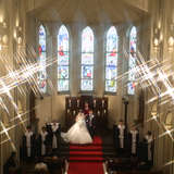 ステンドグラスも高さも本当に素敵です