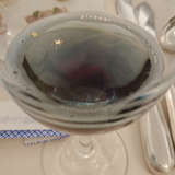 乾杯酒・夜空色のカクテルに星