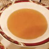 伝統のダブルコンソメスープ