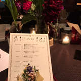 テーブルフラワー