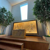 祭壇奥の装飾がとても綺麗です