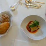 帆立貝と山芋の洋風がんもどき