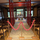 人前式に使用した神殿です