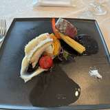 メイン料理の和牛&甘鯛