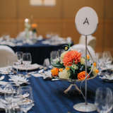 装花とテーブルコーディネート