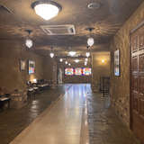 チャペルから出た後のステンドグラス