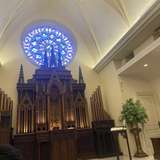 4階にあるきれいなチャペル