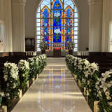 憧れのステンドグラス（17時頃）