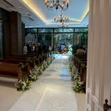 チャペルの入り口から中を見た様子