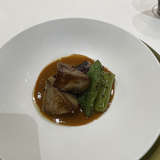 コースのフォアグラです