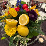 果物を飾ってもらいました