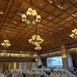 華やかで落ち着きのある天井