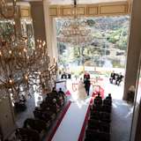 ロビーラウンジを上から見たとき