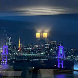 ホテルからの夜景